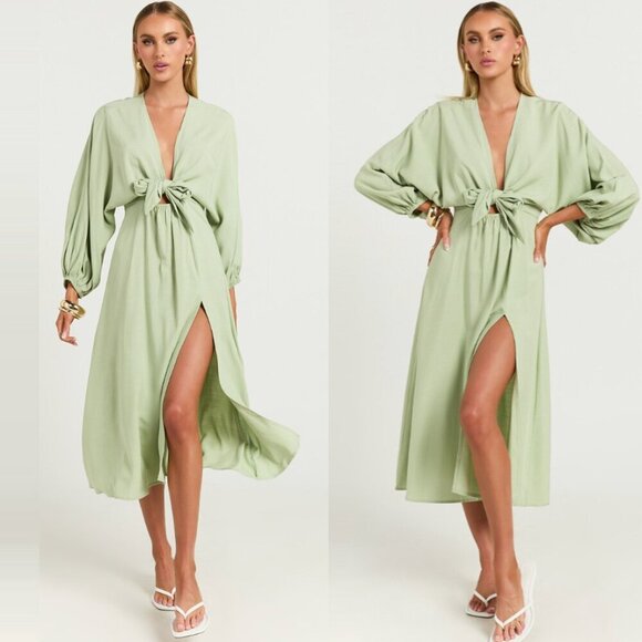 Showpo Tyricia Midi Dress - Picture 1 of 13